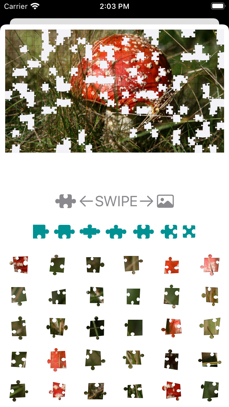Solve a puzzle page